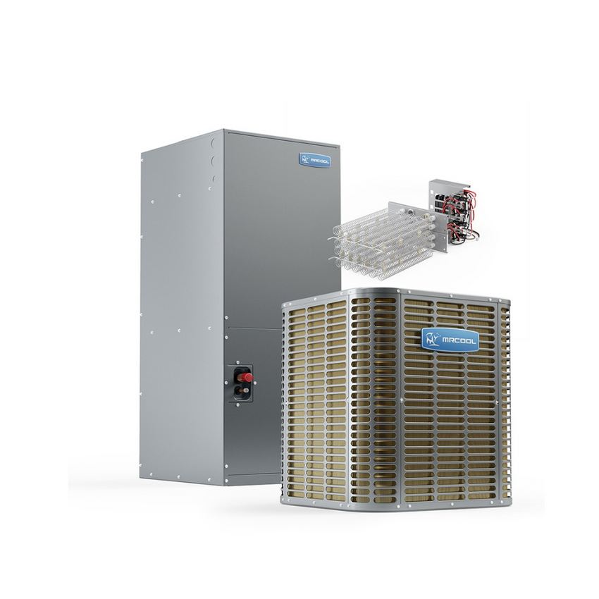 MrCool ProDirect Series Central Heatpump and Air Handler 3.5 Ton 42K BTU with 15KW Heat strips